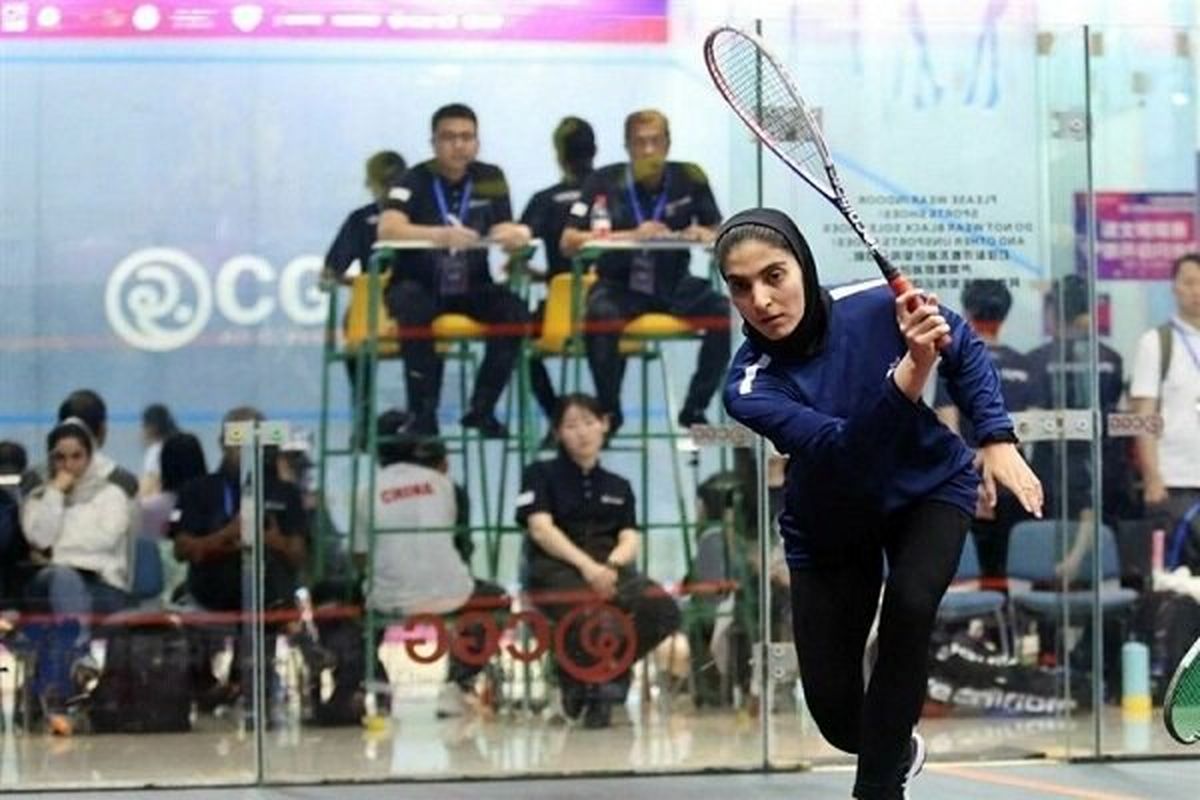 فرشته اقتداری، بانوی اسکواش باز ایران