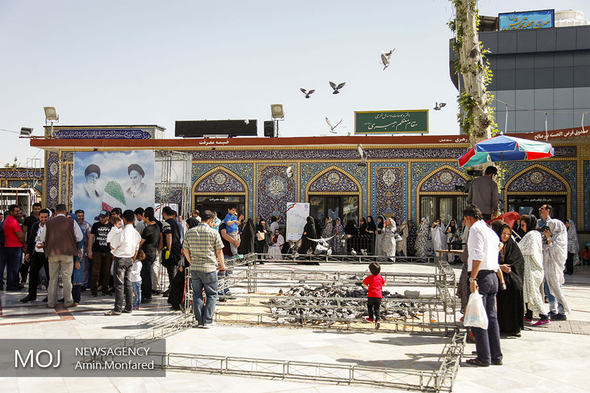 حضور مردم تجریش در انتخابات