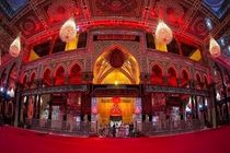 حال و هوای حرم امام حسین (ع) در روز اربعین + فیلم