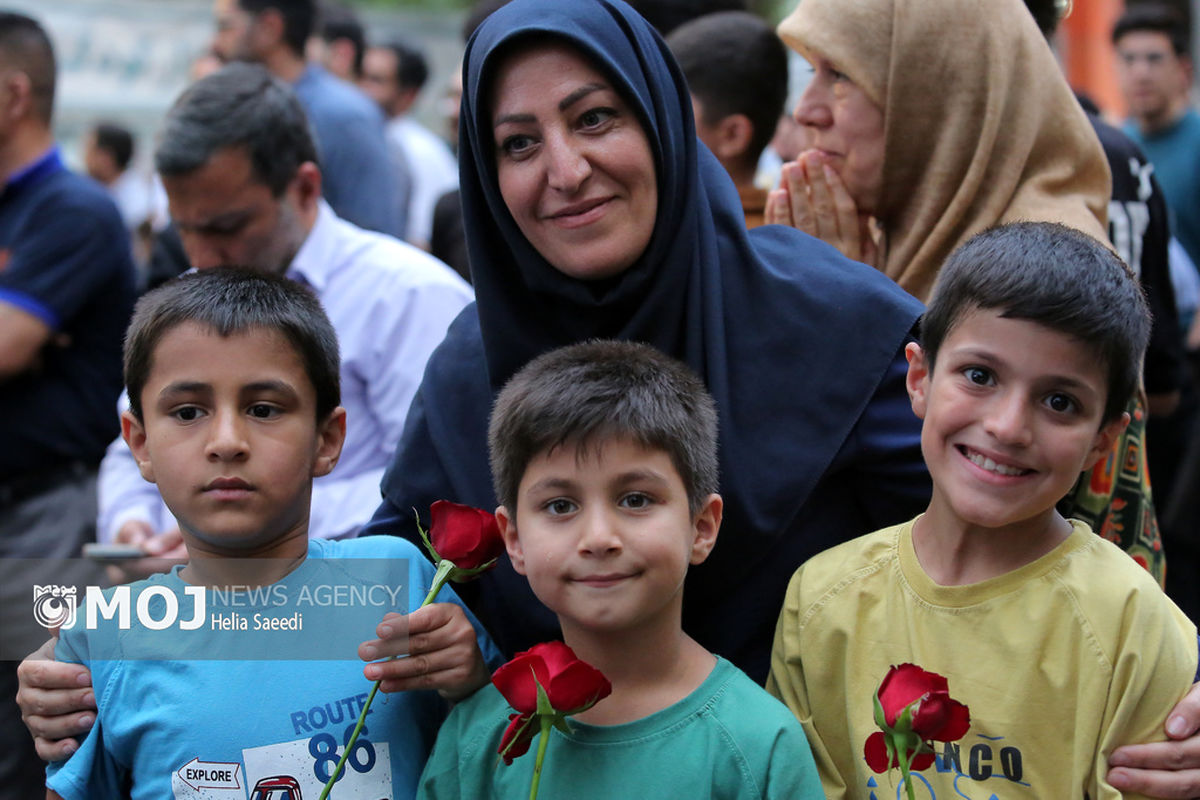 گردهمایی مردمی یادبود ۴۷ کودک شهید