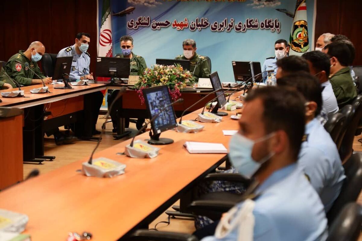 مراسم رونمایی از سامانه کانون ارزیابی و رشد افسران نیروی هوایی ارتش