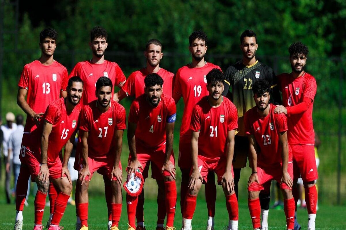 تیم فوتبال امید ایران در ترکیه