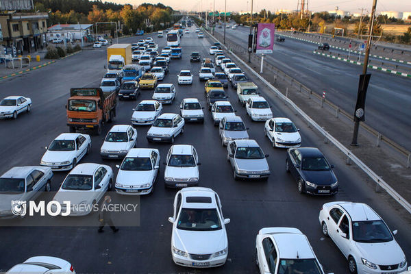ترافیک روان در اغلب محورهای مواصلاتی کشور