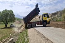  آغاز عملیات بهسازی ۹ کیلومتر از محور روستایی لردگان_کینگ پس از سال‌ها فرسودگی