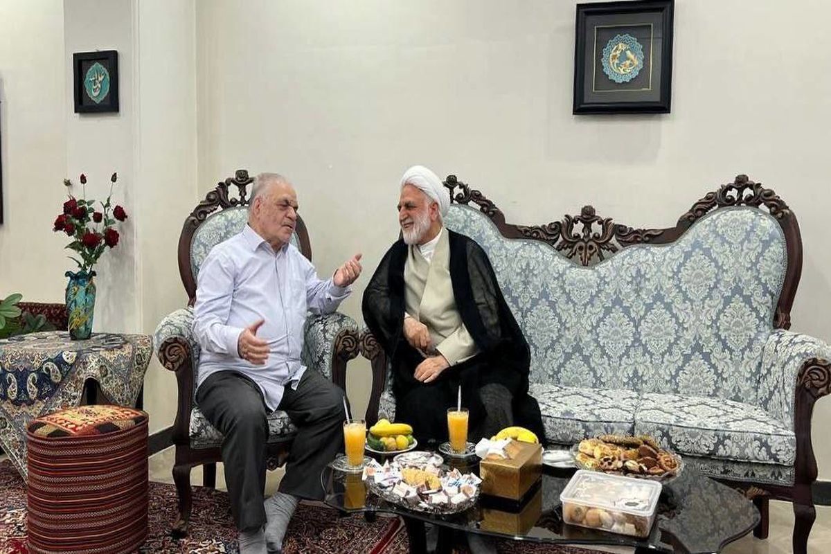رئیس دستگاه قضا در منزل عزت‌الله مطهری حضور یافت