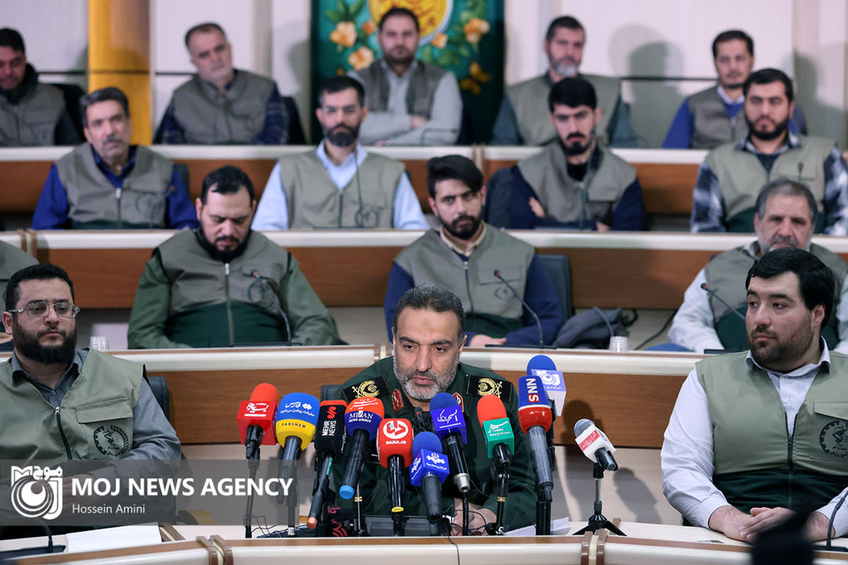 نشست خبری راهیان خدمت