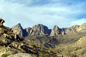 رشد ابر در ارتفاعات هرمزگان