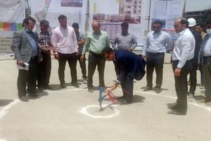 کلنگ سه پروژه‌ی مسکن ملی در بندرعباس به زمین خورد