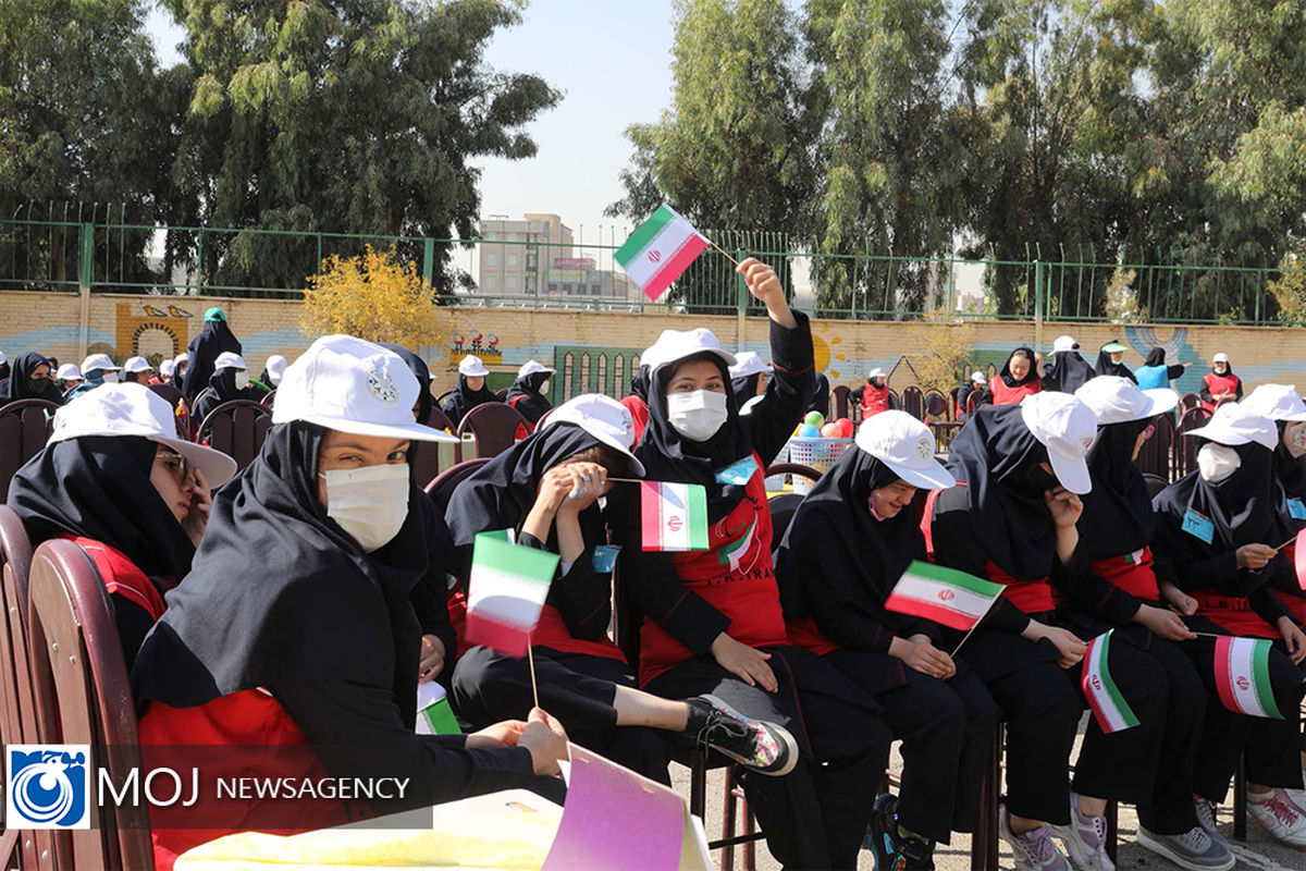 جشن نمادین پارالمپیک در مدرسه استثنایی دخترانه شهید رجایی