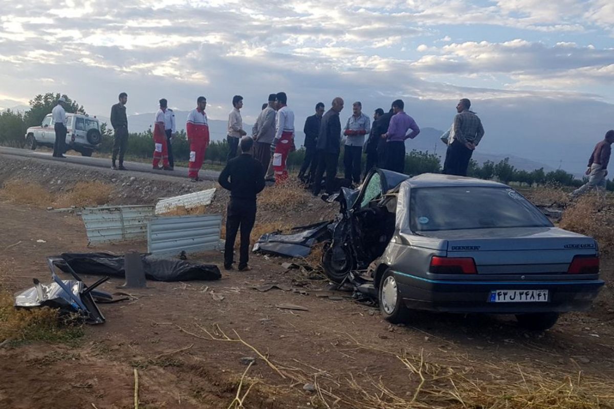 سانحه تصادف در استان لرستان