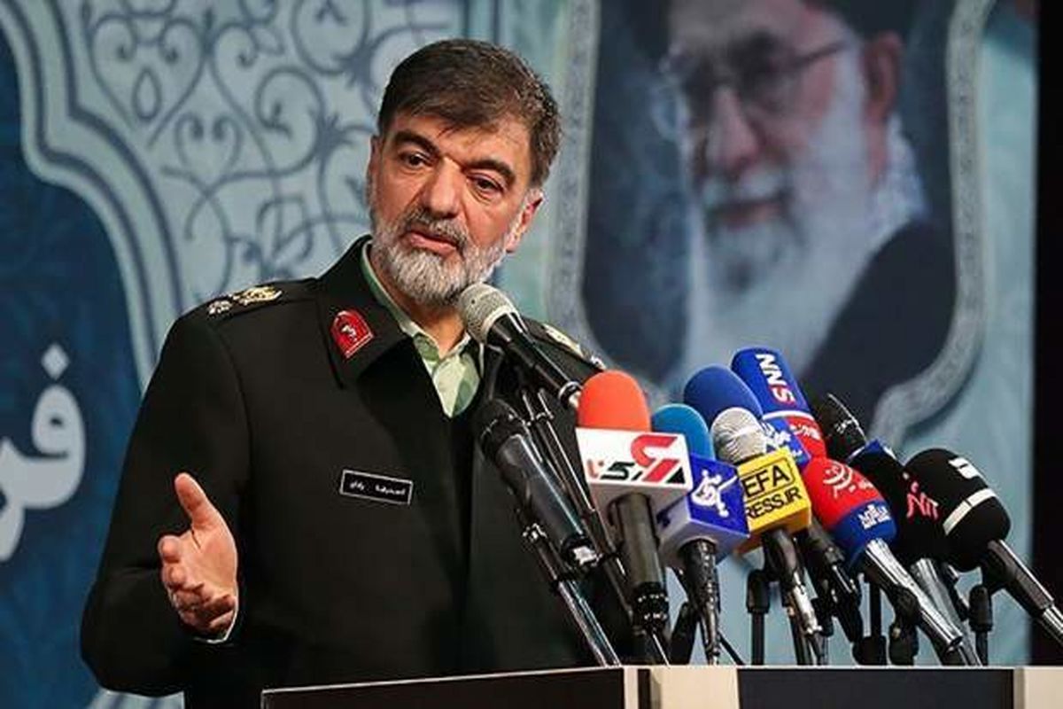 سردار رادان در یادواره ۴۵۵ شهید نیروی انتظامی رشت 