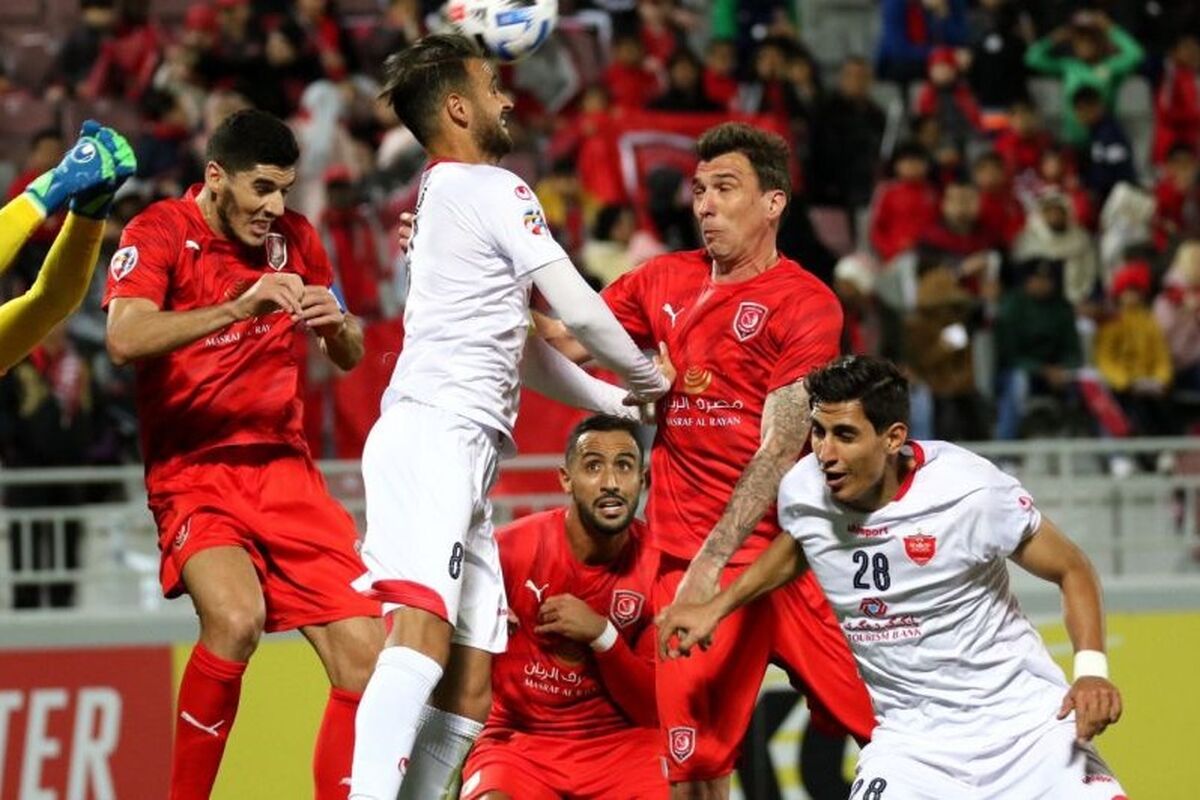 بازی شارجه امارات و پرسپولیس