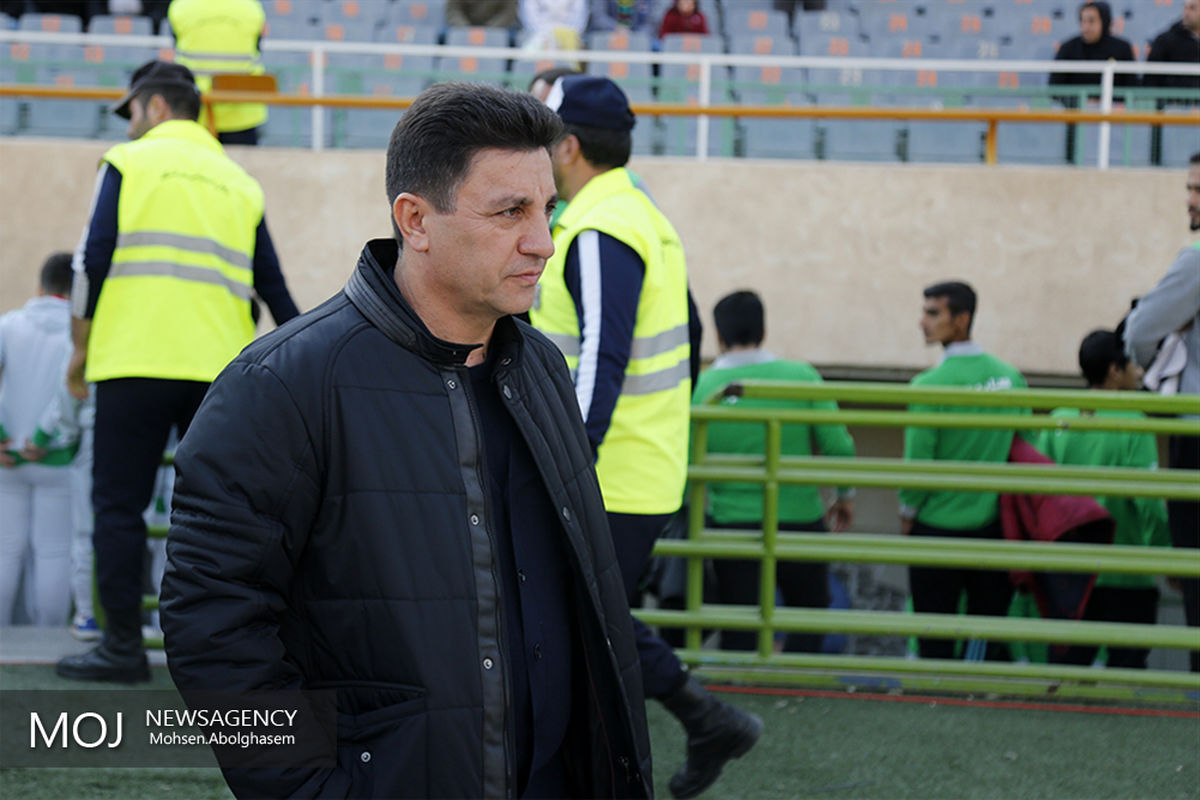 دیدار تیم های پرسپولیس تهران و ذوب آهن اصفهان/امیر قلعه نویی