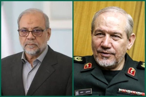 سرلشکرصفوی به دبیر شورای عالی امنیت ملی تبریک گفت