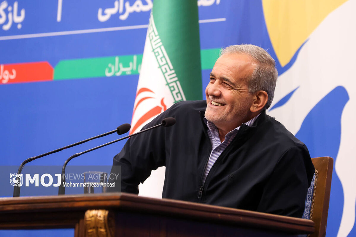 نشست خبری رئیس جمهور