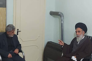 گفت وگوی آیت الله حسینی خراسانی با سردار قاآنی پیرامون نحوه تعامل با اهل سنت