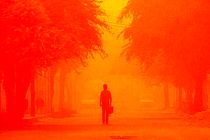 گرد و خاک هوای خرمشهر را در شرایط خطر ناک قرار داد