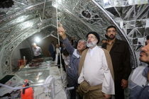 بازدید «رئیسی» از پروژه مقاوم‌سازی حرم امام‌حسین (ع)