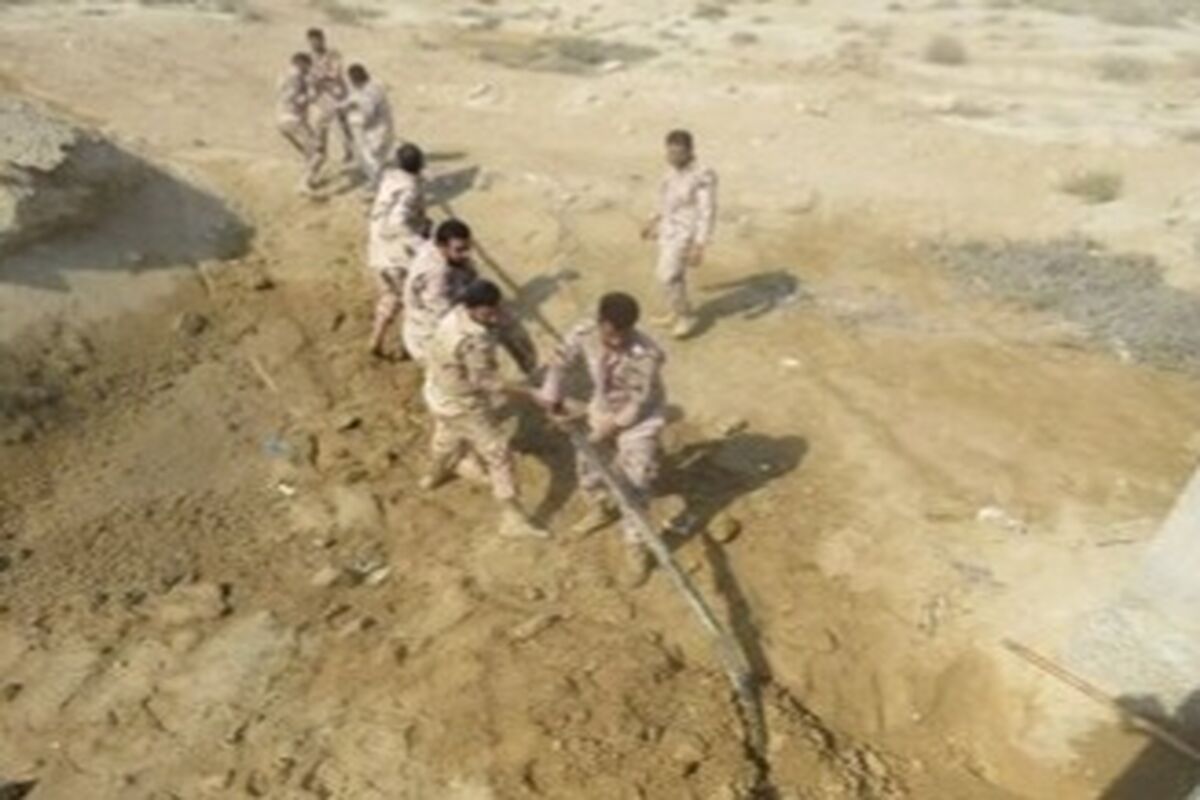خط لوله سوخت قاچاق در سولحل بندر کلاهی