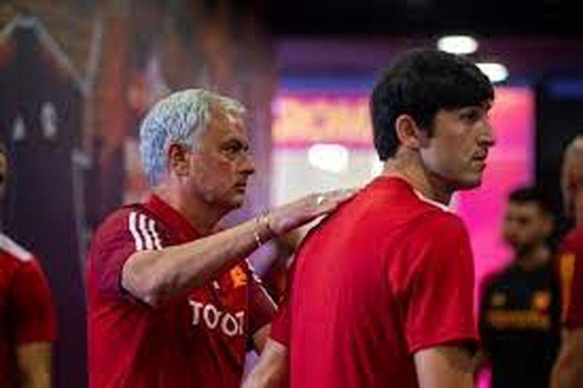 سردار آزمون و ژوزه مورینیو در رم