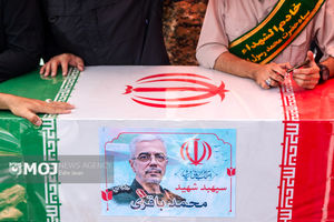 برگزاری مراسم چهلم سردار شهید «محمد باقری» و خانواده‌اش
