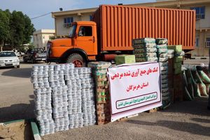 اعزام موکب انصار المهدی(عج) شهرستان قشم به مناطق سیل زده خوزستان