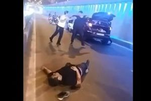 درگیری خونین در زیرگذر گلشهر گرگان/ ضاربان توسط پلیس شناسایی شدند