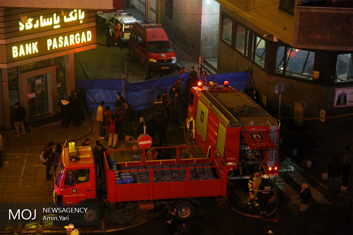 پایان مبارزه آتش نشانان با آتش حرارتی