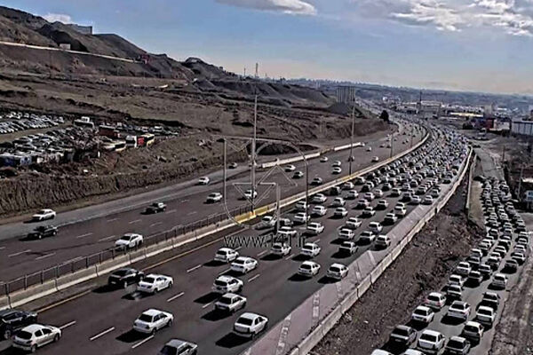 آخرین وضعیت ترافیکی و جوی محورهای مواصلاتی کشور