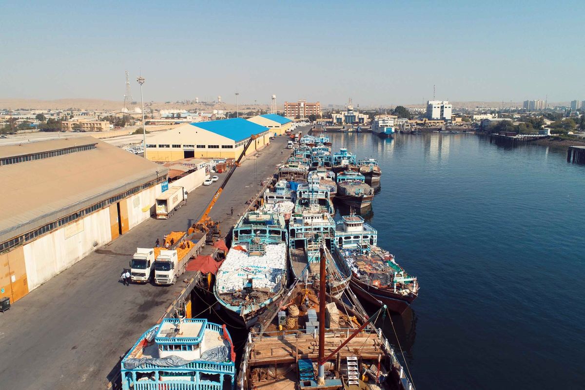 اسکله صیادی بندر شهید باهنر