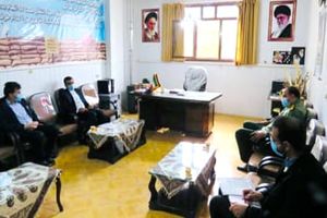 امضاء تفاهم نامه همکاری بین مرکز آموزش فنی وحرفه ای شهرستان برخوار با ناحیه بسیج شهرستان