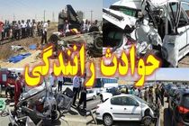 3 کشته در اثر برخورد پراید با کامیون در محور سفید‌دشت 