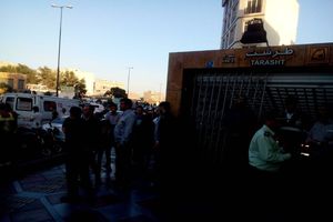 مصدومان حادثه مترو تهران به ٥٥ نفر رسید