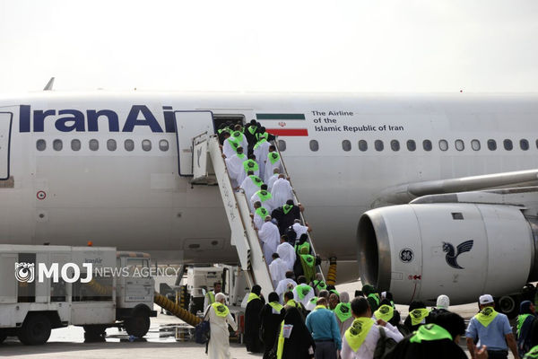 امروز ۸ پرواز مستقیم حجاج به کشور انجام شد