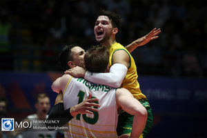 دیدار تیم های ملی والیبال استرالیا و پرتغال