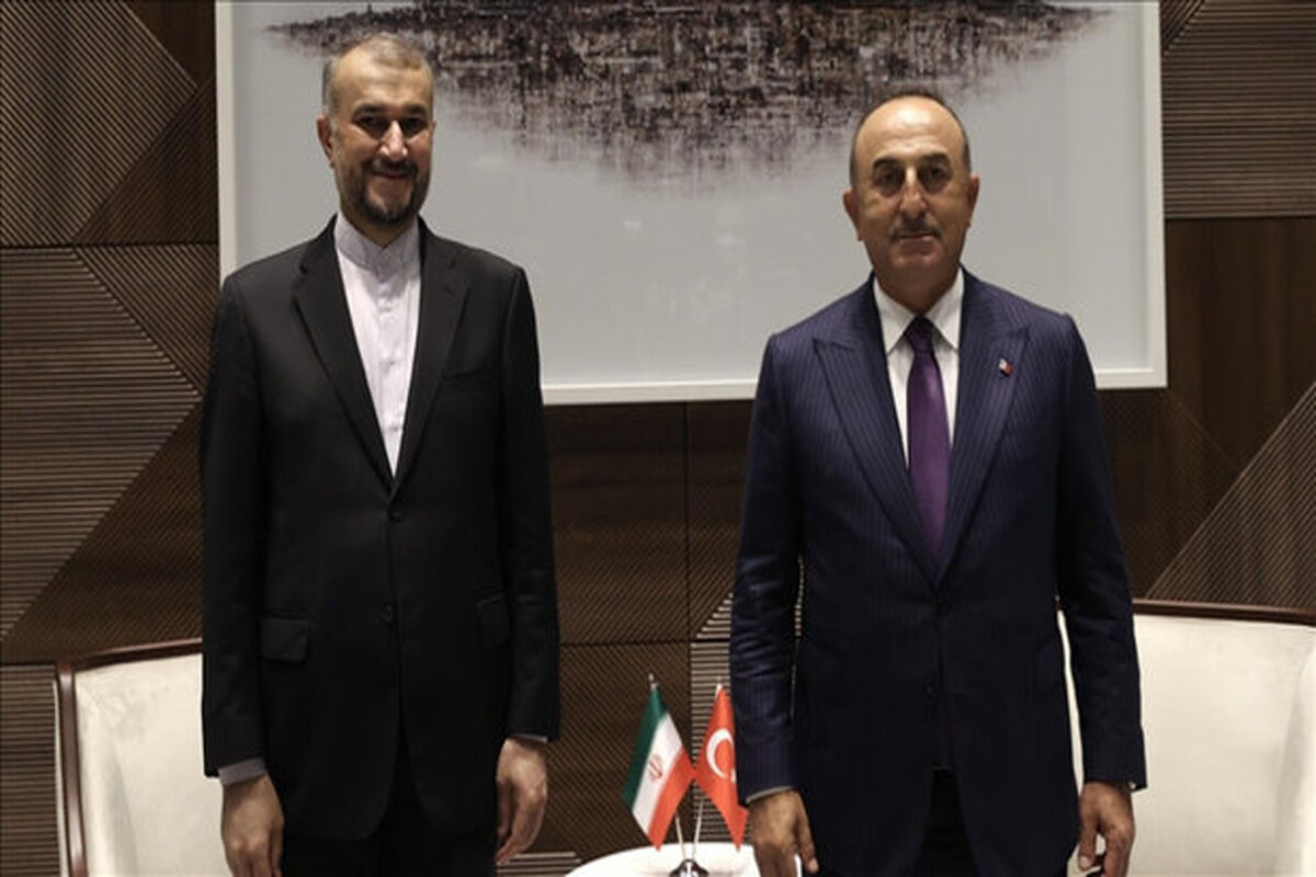 دیدار مولود چاووش اوغلو با امیرعبدالهیان