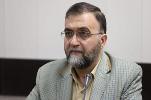 اکران 1700 مترمربع بنر ترویج حجاب و عفاف و حفظ حرمت ماه رمضان در قم