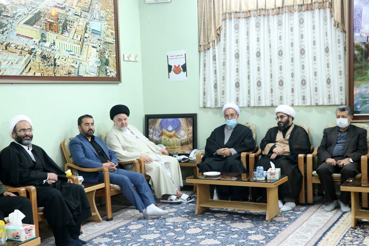 دیدار با آیت الله شهرستانی
