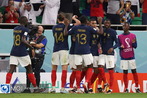 پوستر فیفا برای جدال تیم‌های ملی فرانسه - مراکش +عکس