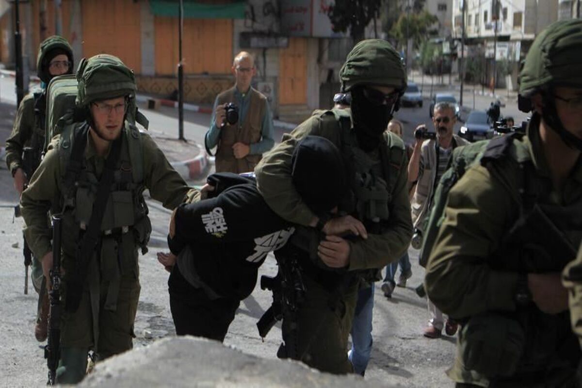 بازداشت فلسطینی ها در کرانه باختری