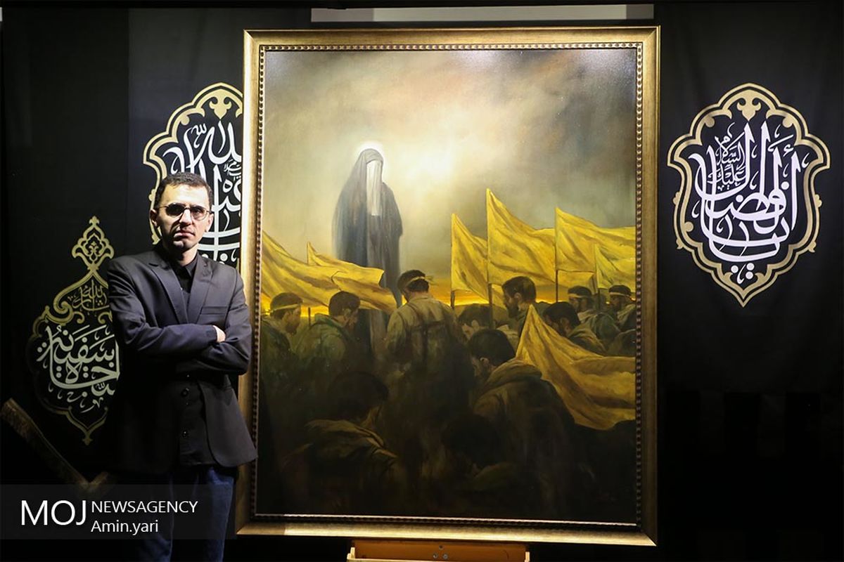 آخرین اثر نقاشی حسن روح الامین