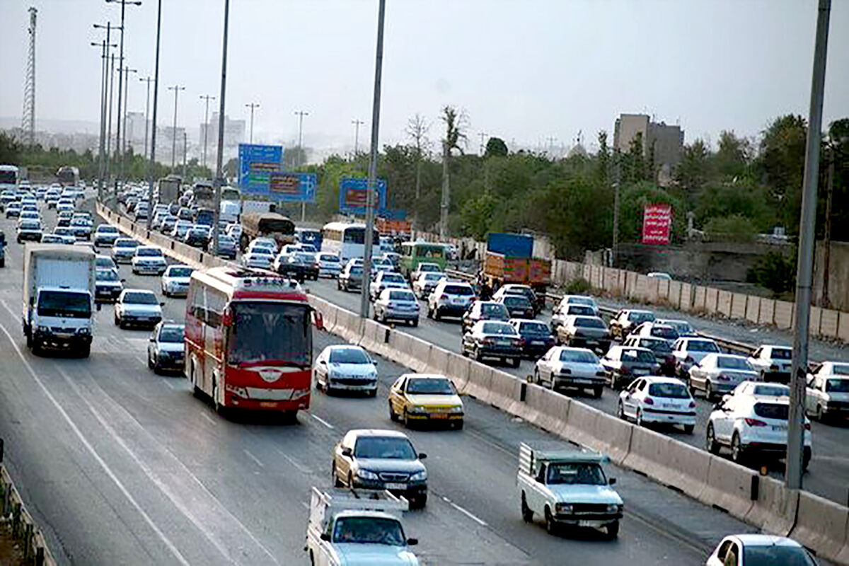  ترافیک در خروجی های مشهد