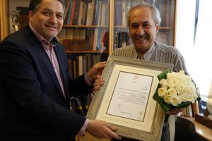 فارابی از «ابراهیم حقیقی» تجلیل کرد