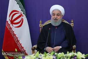 مراسم روز جهانی کارگر با حضور روحانی آغاز شد