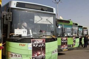 انتقال رایگان زائران اربعین حسینی از پایانه سیاحت اهواز به مرز چذابه انجام می‌شود 