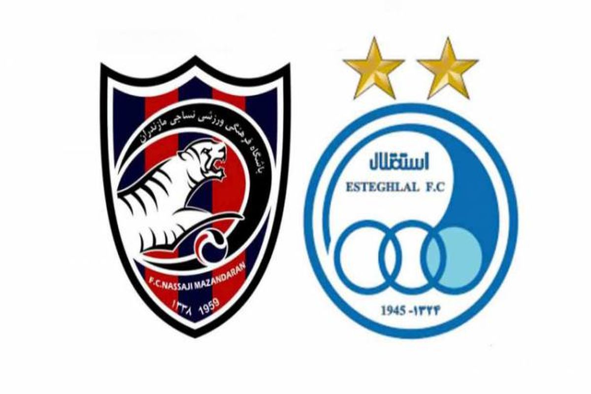 بازی نساجی مازندران و استقلال