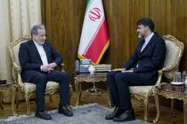 سرکنسول جدید جمهوری اسلامی ایران در بصره با وزیر امور خارجه دیدار کرد