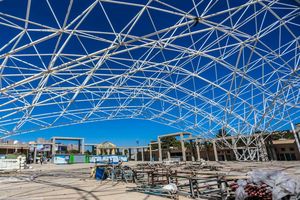 پیشرفت ۹۹ درصدی پروژه سالن گلستان شهدا در اصفهان