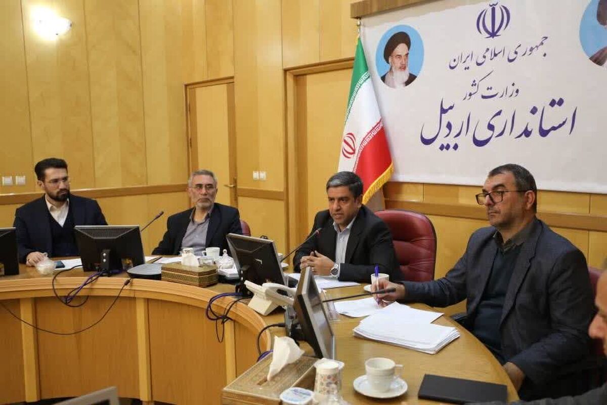 استاندار اردبیل در دیدار با مدیران