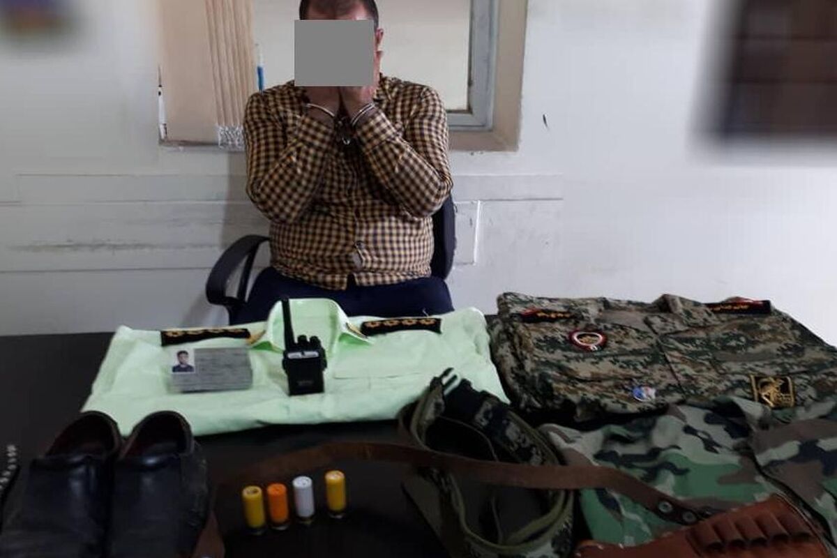 دستگیری مامور قلابی_فارس